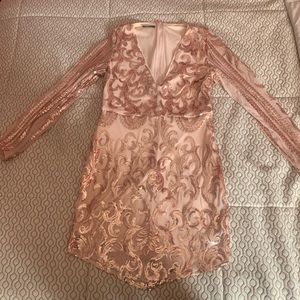 Chic sequin bodycon dress